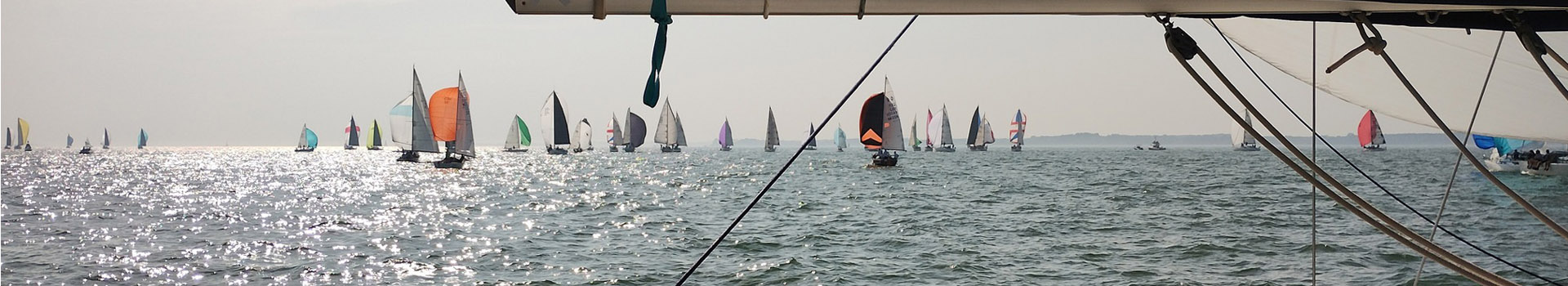 Downwind at Cowes Week 2024